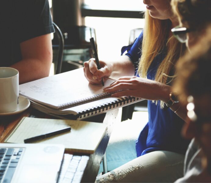 Photograph of people attending training