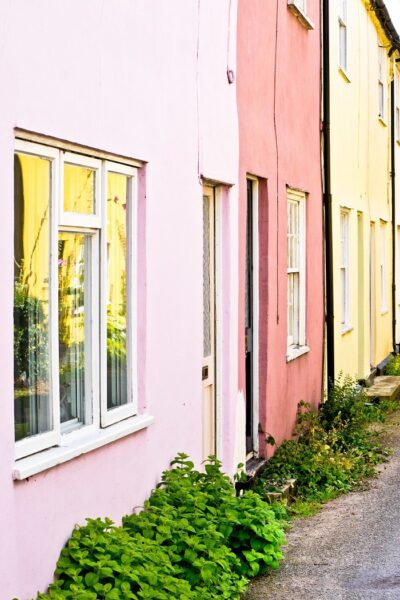 Photograph of terrace houses